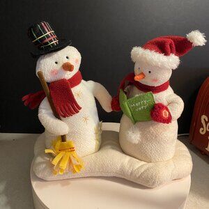 2003 Hallmark 1st in Series Animated Snowman Couple – Sings